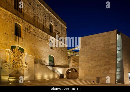 Malta, la Valletta, edificio del nuovo Parlamento Foto Stock