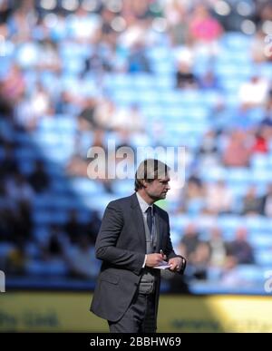 Il responsabile della città di Coventry Steven Pressley Foto Stock