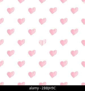 Sfondo bianco con sfondo rosso senza cuciture. Bella stanza della stanza dei bambini decorazione grafica. Illustrazione disegnata a mano. Foto Stock