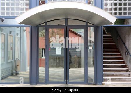 Théâtre Montjoie. Salle de Spectacle. Saint-Gervais-les-Bains. Alta Savoia. Francia. Foto Stock