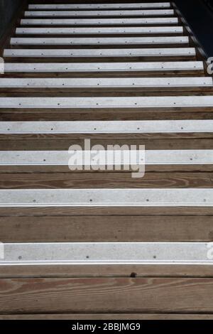 Escalier. Théâtre Montjoie. Salle de Spectacle. Saint-Gervais-les-Bains. Alta Savoia. Francia. Foto Stock