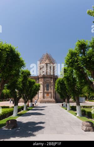 Sede madre di Sant'Etchmiadzin, Cattedrale del complesso di Echmiadzin, chiesa ortodossa armena, Echmiadzin, Vagharshapat, Yerevan, Armenia, Caucaso, Asia Foto Stock