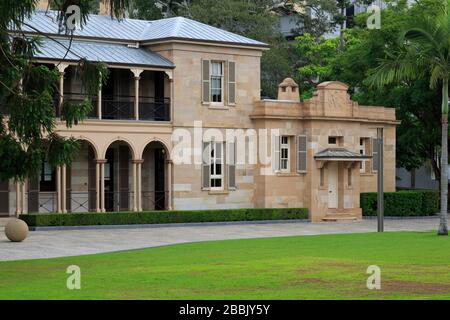 Il vecchio governo House, Brisbane, Queensland, Australia Foto Stock