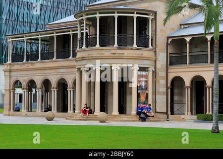 Il vecchio governo House, Brisbane, Queensland, Australia Foto Stock