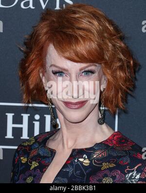 Beverly Hills, Stati Uniti. 31st Mar, 2020. (FILE) Kathy Griffin Test positivi per Coronavirus COVID-19. BEVERLY HILLS, LOS ANGELES, CALIFORNIA, Stati Uniti - 09 FEBBRAIO: Il comico Kathy Griffin arriva alla Recording Academy e al gala pre-GRAMMY 2019 di Clive Davis, che si tiene al Beverly Hilton Hotel il 9 febbraio 2019 a Beverly Hills, Los Angeles, California, Stati Uniti. (Foto di Xavier Collin/Image Press Agency) Credit: Image Press Agency/Alamy Live News Foto Stock