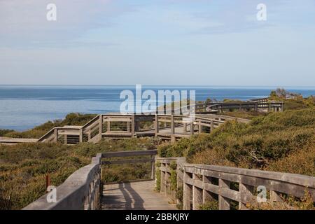 punto panoramico della baia Foto Stock