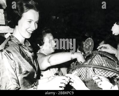 Maria Gabriella di Savoia, evento di beneficenza, Parigi, 1961 Foto Stock