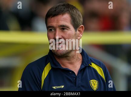 Burton Albion manager Nigel Clough Foto Stock