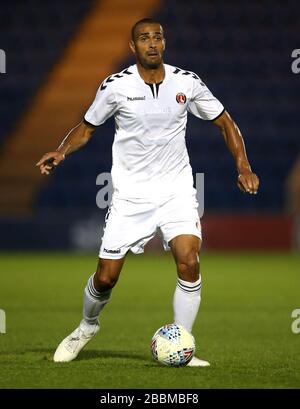 Darren Pratley di Charlton Athletic in azione Foto Stock