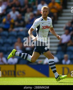 Preston North End di Jayden Stockley Foto Stock