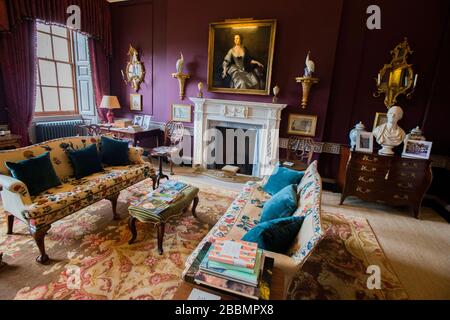 Marchmont House Scottish Borders con Hugo Burge (proprietario) Foto Stock