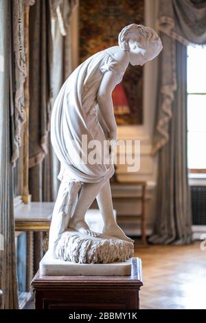 Marchmont House Scottish Borders con Hugo Burge (proprietario) Foto Stock