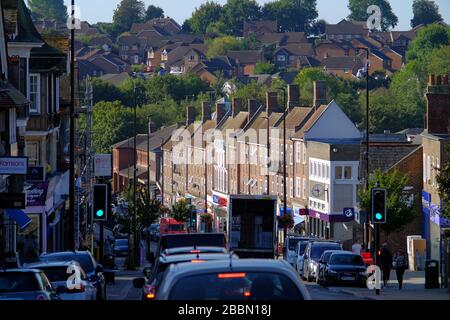 Uckfield High Street, East Sussex, Regno Unito Foto Stock