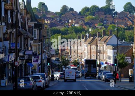 Uckfield High Street, East Sussex, Regno Unito Foto Stock