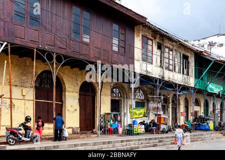 Edifici storici nel centro storico di Giacarta, Jakarta, Indonesia. Foto Stock