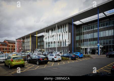 Manchester Royal Infirmary e St Mary's Hospital, Central Manchester University Hospitals, Oxford Road Foto Stock