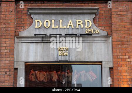 Dollard e Co nel centro di Dublino Foto Stock