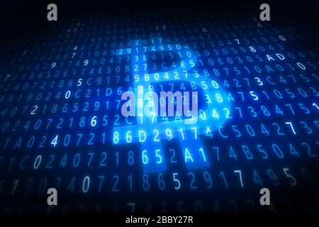 bitcoin e DIGICY Foto Stock