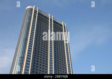 TOKYO, Giappone - 12 Aprile 2012: L'Hotel Tokyo Dome in Bunkyo Ward, Tokyo. Il Giappone è visitato da 13.4 milioni di turisti stranieri ogni anno. Foto Stock