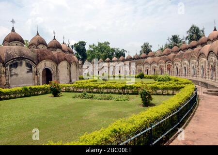 ambika kana 108 shiva tempio popolare destinazione turistica del bengala Foto Stock