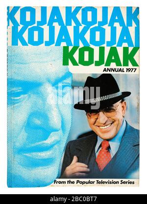 Kojak Annual (1977), basato sulla popolare serie televisiva Foto Stock