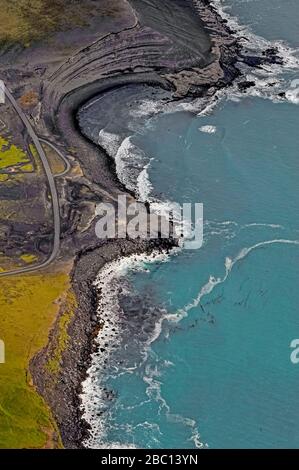Europa - Islanda - Heimaey - la più grande isola delle Isole Westamn Foto Stock