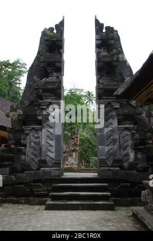 Il tempio Gunung Kawi sull'isola di Bali in Indonesia, Asia sudorientale Foto Stock