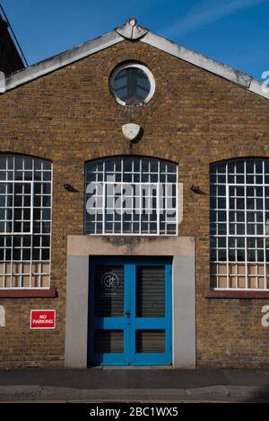 Grierson Workshop cooperative, Canham Road, East Acton, Londra, W3 Foto Stock