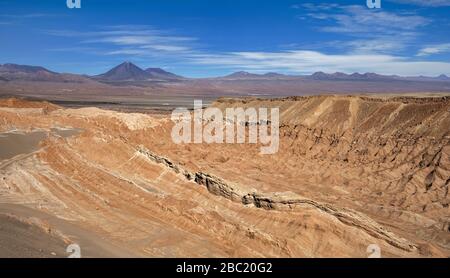 Valle della Morte nel deserto di Atacama, Cile Foto Stock