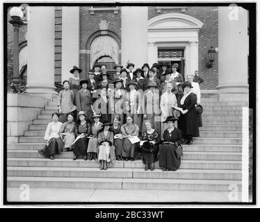 Gruppo di donne dottori a Walter Reed Hospt., (Washington, D.C.), 17 ottobre, (19)19 Foto Stock