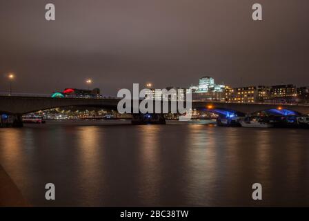 Waterloo Bridge, Londra, SE1 Foto Stock