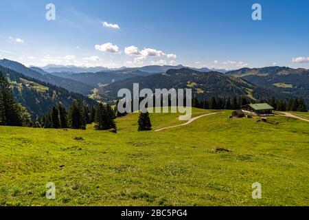 Fantastica escursione a Balderschwang in Allgau Foto Stock
