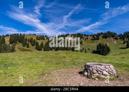 Fantastica escursione a Balderschwang in Allgau Foto Stock