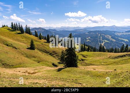 Fantastica escursione a Balderschwang in Allgau Foto Stock