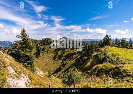 Fantastica escursione a Balderschwang in Allgau Foto Stock