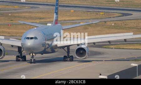 American Airlines Airbus A330 tassare Foto Stock