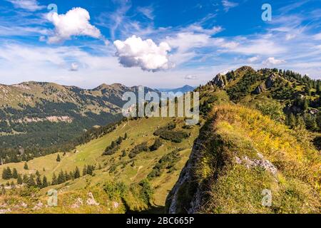 Fantastica escursione a Balderschwang in Allgau Foto Stock
