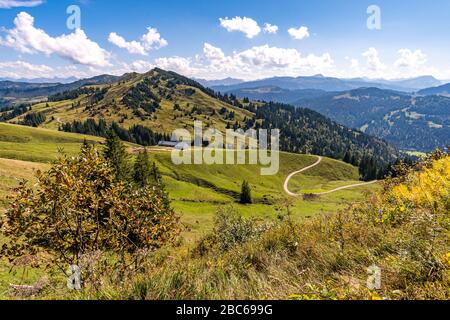Fantastica escursione a Balderschwang in Allgau Foto Stock