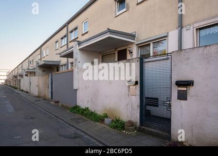 Frankfurt am Main, Siedlung Römerstadt, Gesamtplanung 1927-1929 von Ernst May Foto Stock