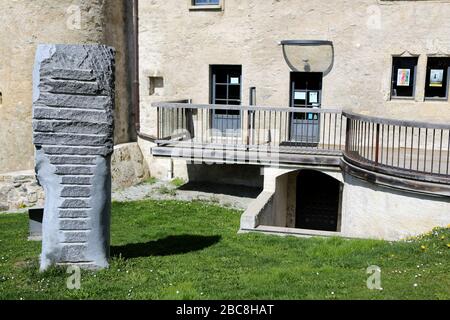 Maison Forte de Hautetour. Maison des Foto Stock