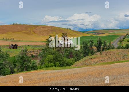 Bella Rural Central Oregon, Stati Uniti Foto Stock