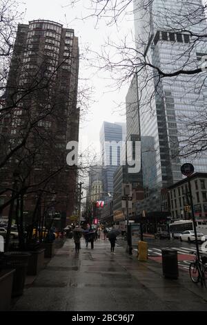 West 42nd Street, New York City, Stati Uniti Foto Stock