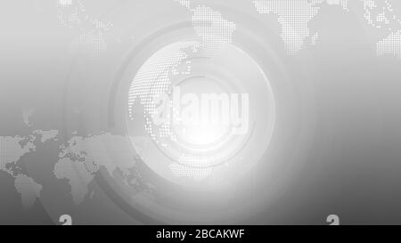 lo sfondo del rendering 3d è perfetto per qualsiasi tipo di presentazione di notizie o informazioni. Lo sfondo presenta un layout elegante e pulito Foto Stock