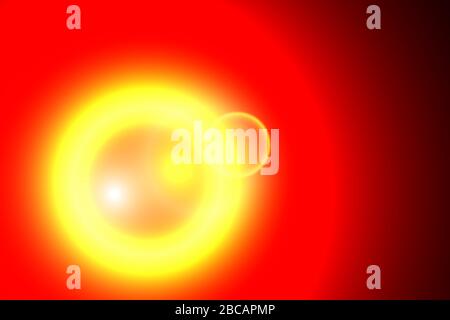 Fantastiche forme ottiche colorate astratte come sfondo. Foto Stock