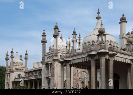 Stone Royal Pavilion, 4/5 edifici del Padiglione, Brighton BN1 di John Nash Foto Stock