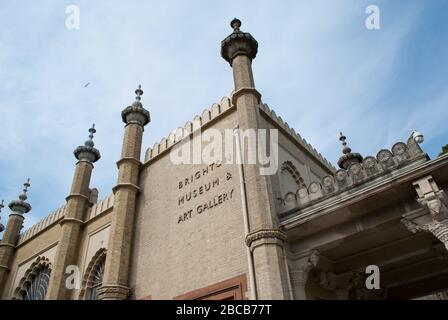 Stone Royal Pavilion, 4/5 edifici del Padiglione, Brighton BN1 di John Nash Foto Stock