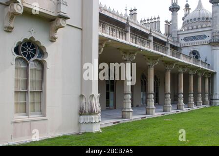 Stone Royal Pavilion, 4/5 edifici del Padiglione, Brighton BN1 di John Nash Foto Stock