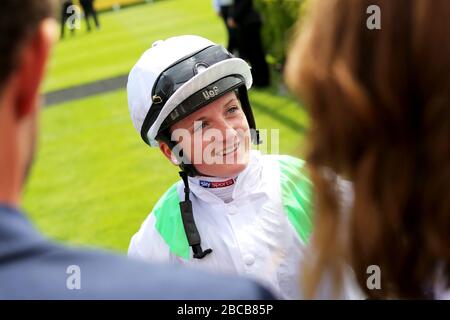 Viste generali dell'Ippodromo di Goodwood a Chichester, West Sussex, Regno Unito. Foto Stock