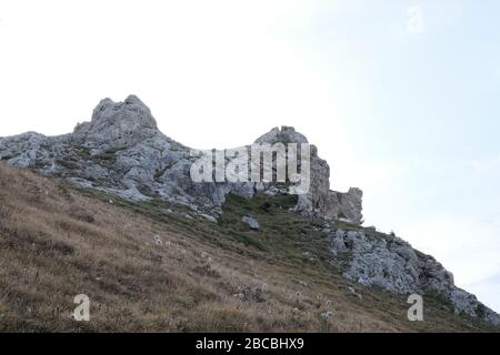 Trekking sul Monte Rocciamelone in Valsusa Foto Stock