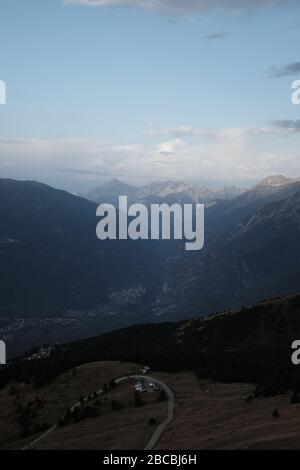 Trekking sul Monte Rocciamelone in Valsusa Foto Stock